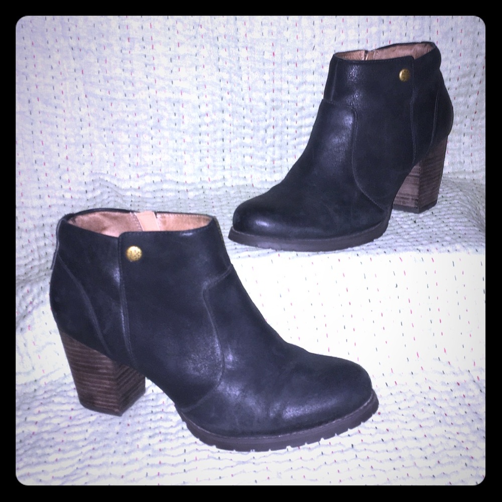 Clarks Indigo Mission Philby Leather Bootie 9.5